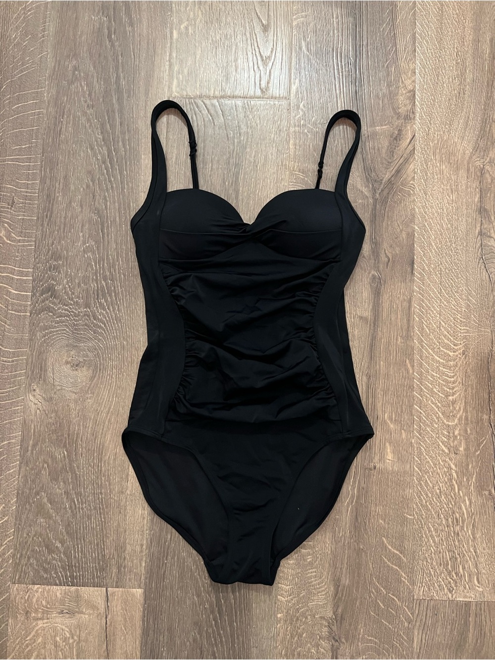 Classic Black One-Piece Swimsuit- Joe Fresh- New with tags